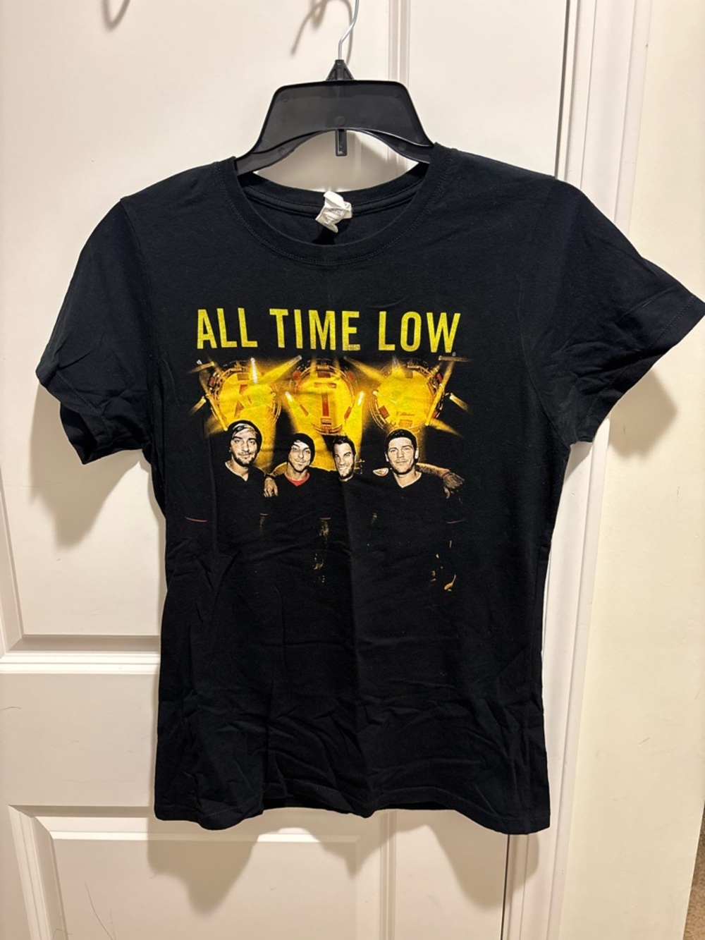 All Time Low Black Graphic Band Merch Music Tee
